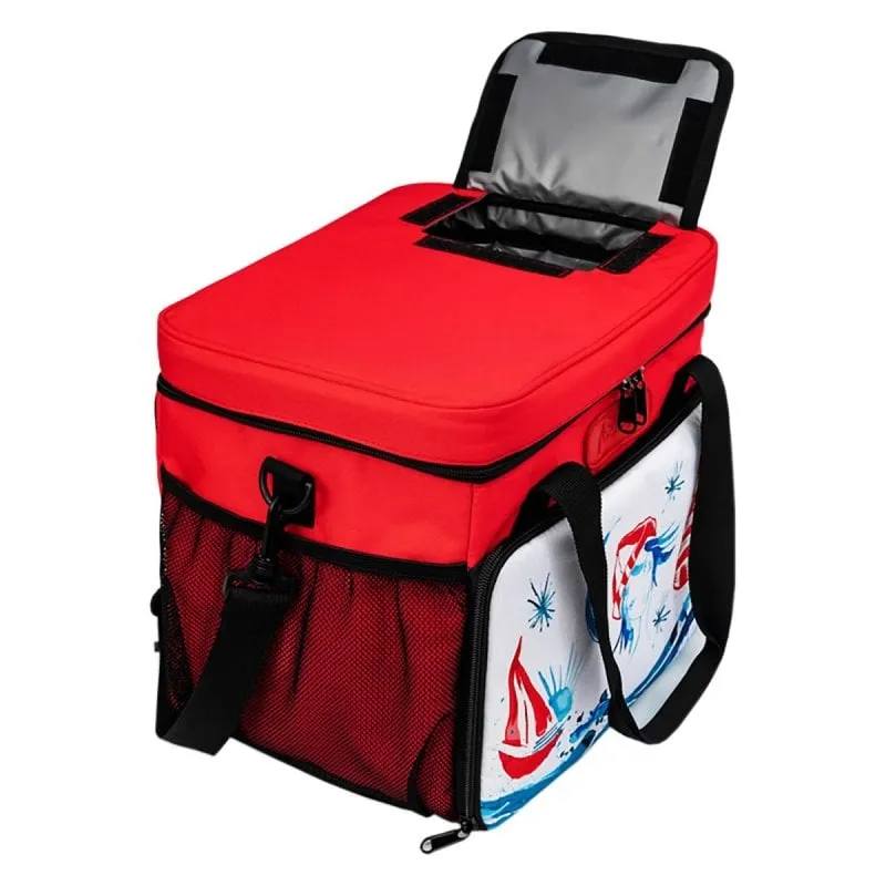 Borsa Frigo Anemoss 18,5L Rossa Alluminio Poliestere Unisex