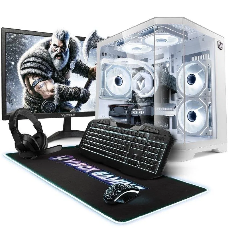 PC fisso Vibox VIII-605 Intel Core i9-12900KF 16GB 1TB SSD RX 9060 XT Windows 11 WiFi