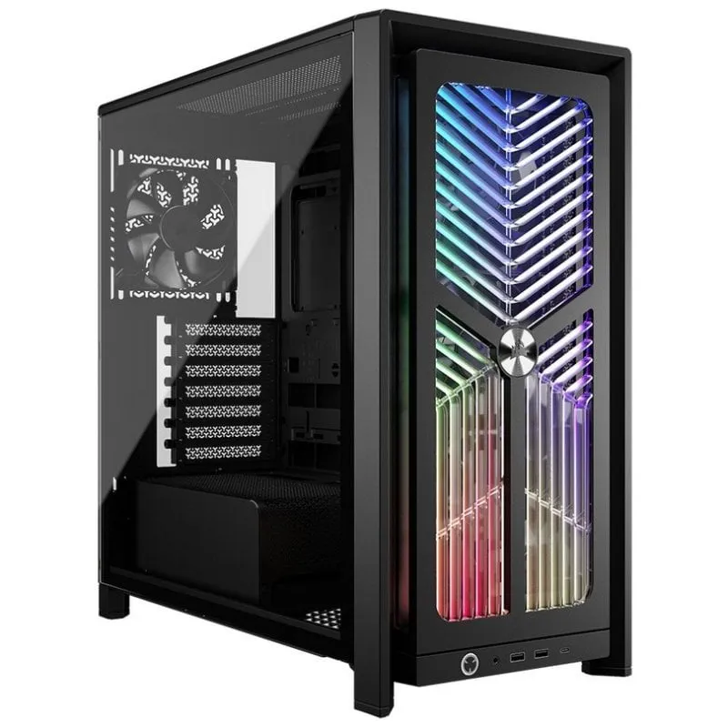 Torre ATX Corsair FRAME 4000X RS ARGB Nero Vetro Temperato USB-C