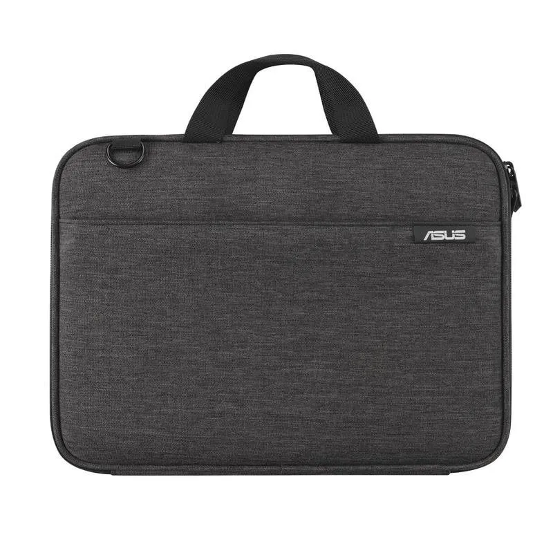 Maletín ASUS Chromebook Sleeve 11.6 gris poliestere idrorepellente tasca frontale