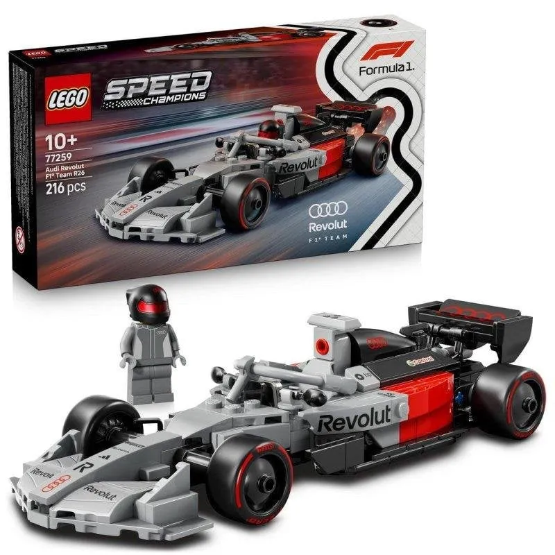 LEGO Speed Champions Audi Revolut F1 Team R26 77259 216 pezzi