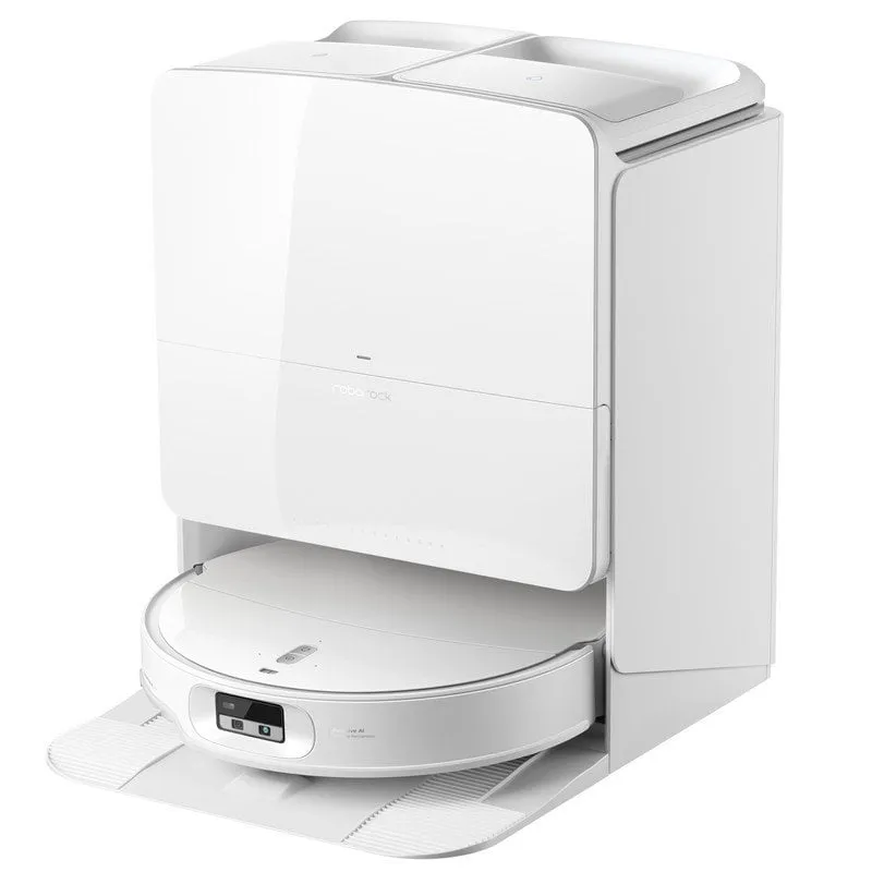 Robot Aspirapolvere e Lavapavimenti Roborock Qrevo Edge 2 Pro Autosvuotamento Navigazione LiDAR 25.000 Pa Controllo vocale IA