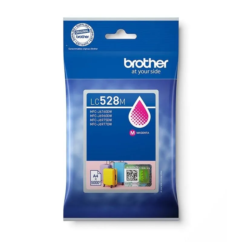 Cartuccia inchiostro Brother LC528M Magenta 5000 pagine per MFC-J6760DW/J6960DW