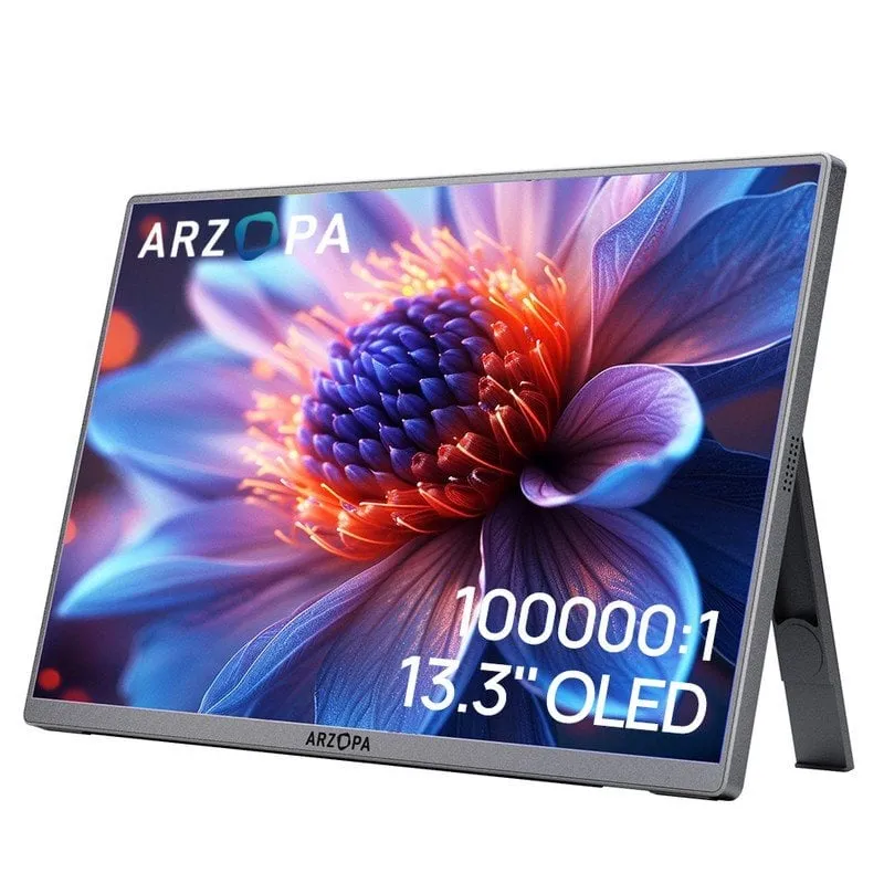 Monitor PC Arzopa A3C Pro 13,3" FullHD 60Hz OLED Portatile Funda