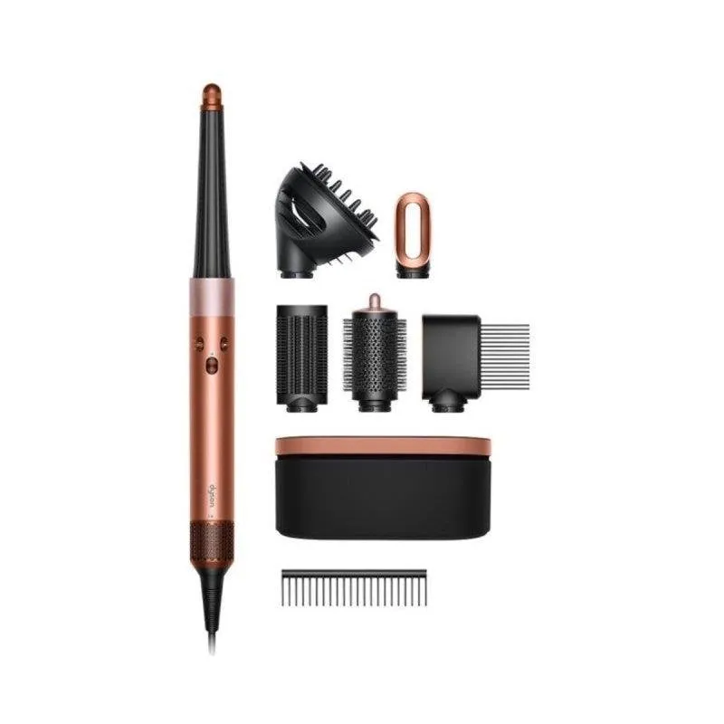 Styler Dyson Airwrap Soie Ambre 6 Accessori Nero Oro Rosa Multistyler