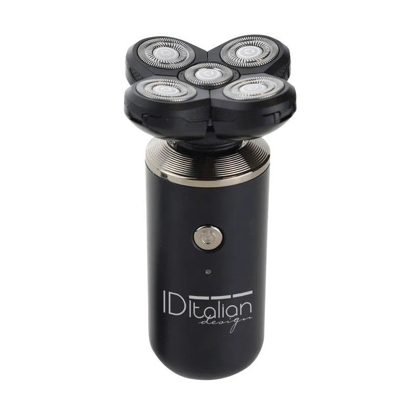 Rasoio Multifunzione Corpo Viso Italian Design 5 En 1 Senza Filo 90min Impermeabile 3 Pettini Ricarica Rapida