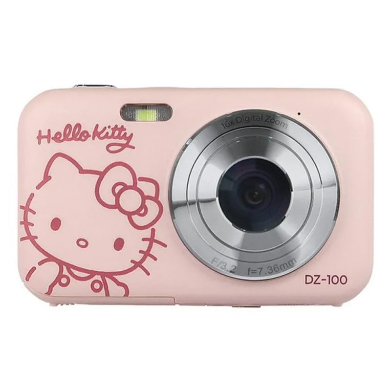 Cámara Compacta Yashica DZ-100 44MP Zoom 16x USB-C Schermo IPS Rosa