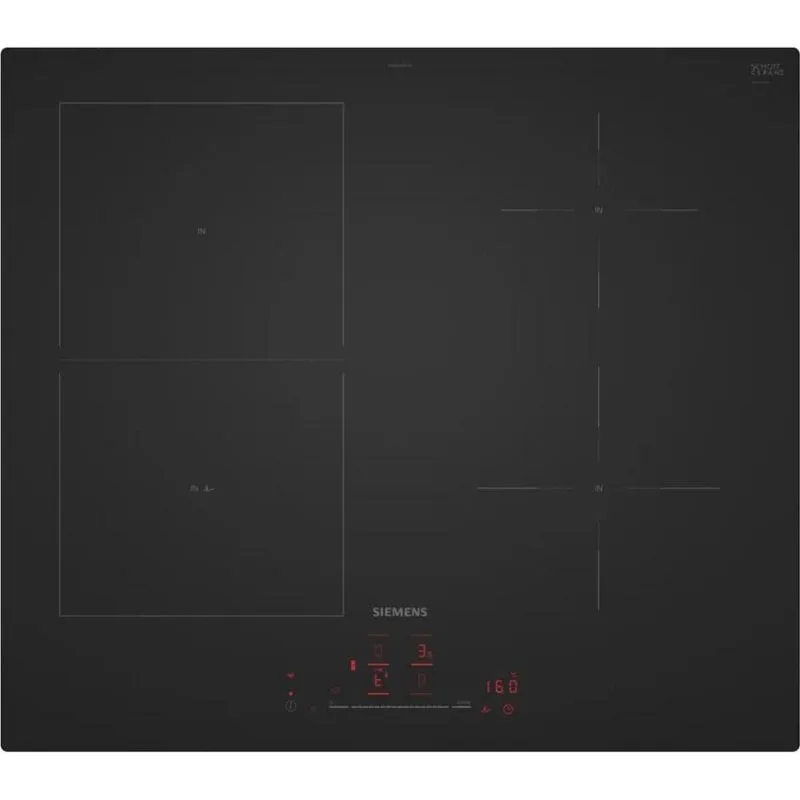 Piastra a induzione Siemens iQ500 ED61AHSC1E 4 zone touchSlider Home Connect