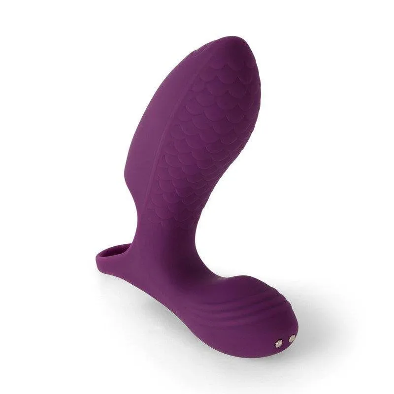 Vibratore Hugbox Alta Precisione 10 Programmi Waterproof Silenzioso Viola