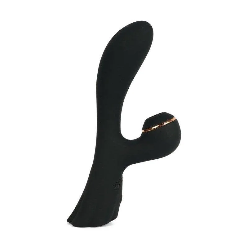Stimolatore Clitorideo Hugbox Nero 15 Programmi Impermeabile Silenzioso USB
