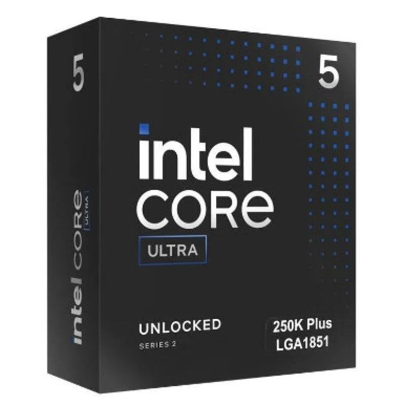 Processore Intel Core Ultra 5 250K Plus 18 Nuclei 3,4 GHz 5,3 GHz PCIe 5.0 DDR5