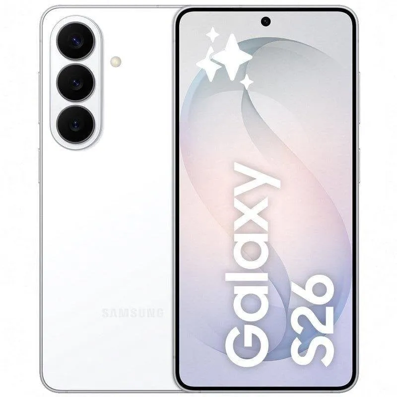 Samsung Galaxy S26 5G 12GB Bianco 6.3" 512GB Batteria 4300mAh Versione importata