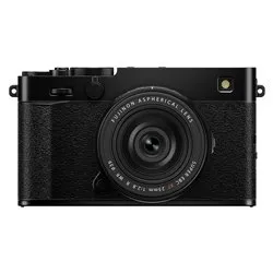 Fotocamera mirrorless 40,2Mpx APS C X E5 kit XF 23mm F2.8 R WR Black 16949349