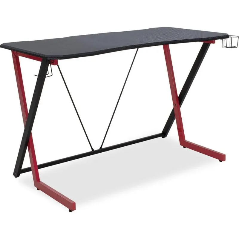 Mesa Gaming Urban Factory 120cm PVC Acciaio Gancio Cuffie