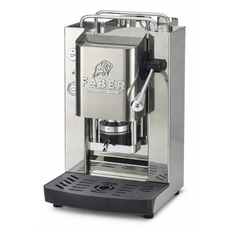 Caffettiera a capsule Faber Pro Total Inox 1,3L 15 bar temperatura regolabile