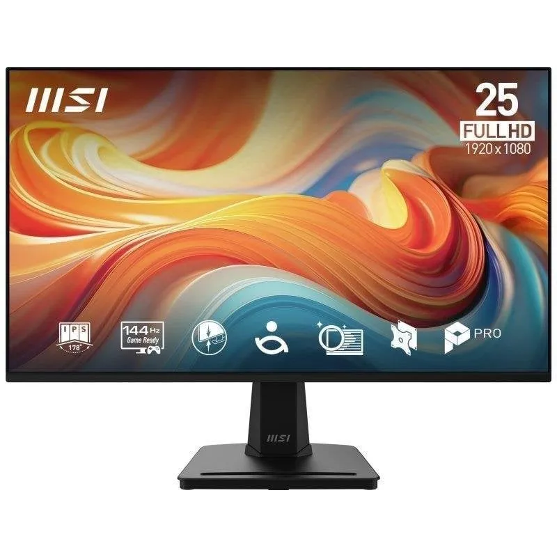 Monitor PC MSI Pro MP251 E14L 24,5" FullHD 144Hz IPS Flicker-Free 1ms