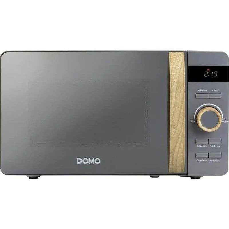 Microonde Domo DO3420 20L 700W 5 livelli 8 programmi Finitura Legno
