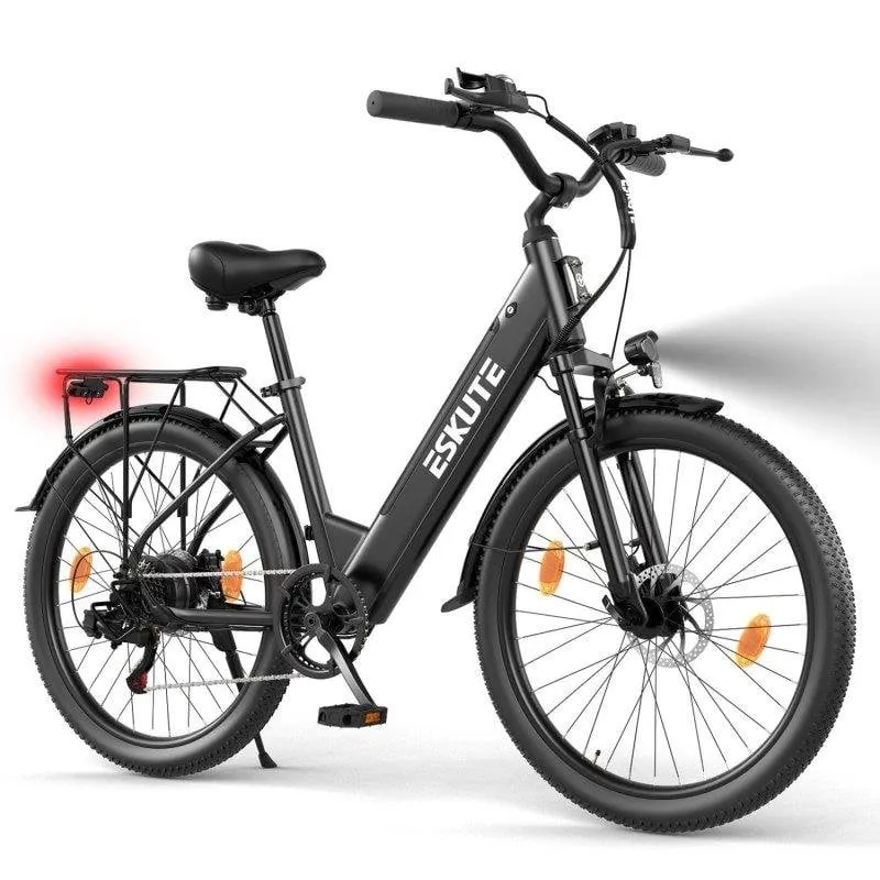 Bicicletta elettrica ESKUTE C100 Plus 250W 36V 13Ah Nera