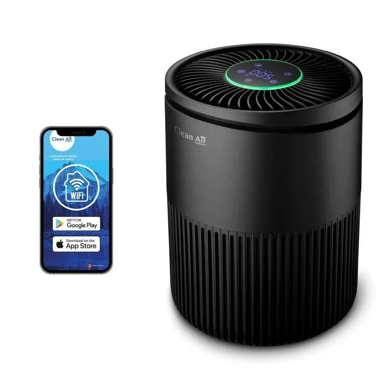 Purificatore Clean Air Optima CA-503B Compact Smart HEPA Ionizzatore 30m2