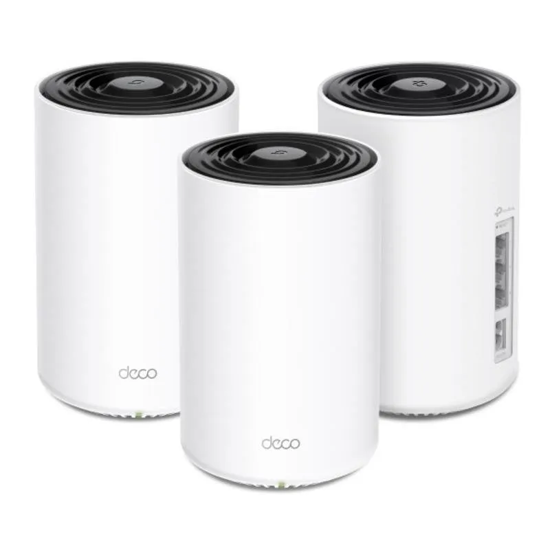 WiFi Mesh TP-Link 3 Nodi 1501 Mbps Wi-Fi 6 Powerline Sicurezza SPI