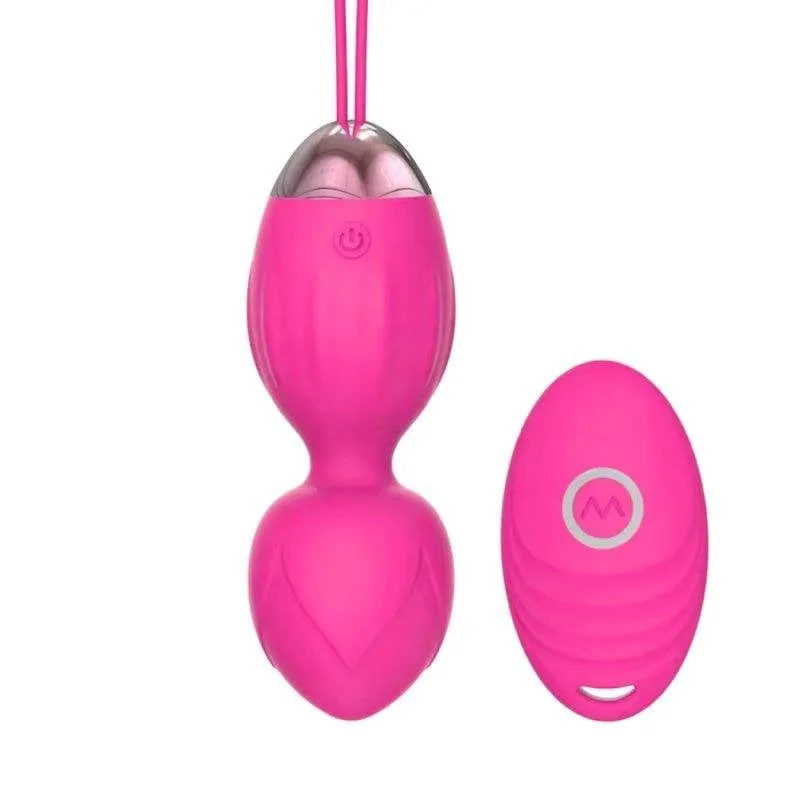 Vibratore Do You Erotic Ada doppia sfera con telecomando 10 modalita ricaricabile