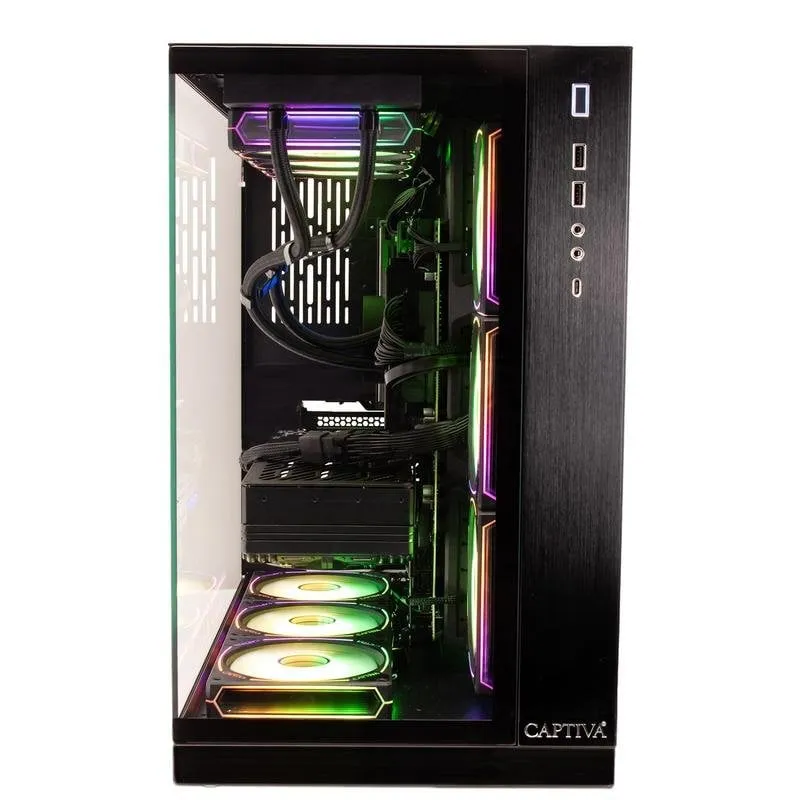 PC fisso Captiva 99706 AMD Ryzen 9 9900X 32GB 1TB SSD Radeon RX 9070 XT WiFi6 RGB