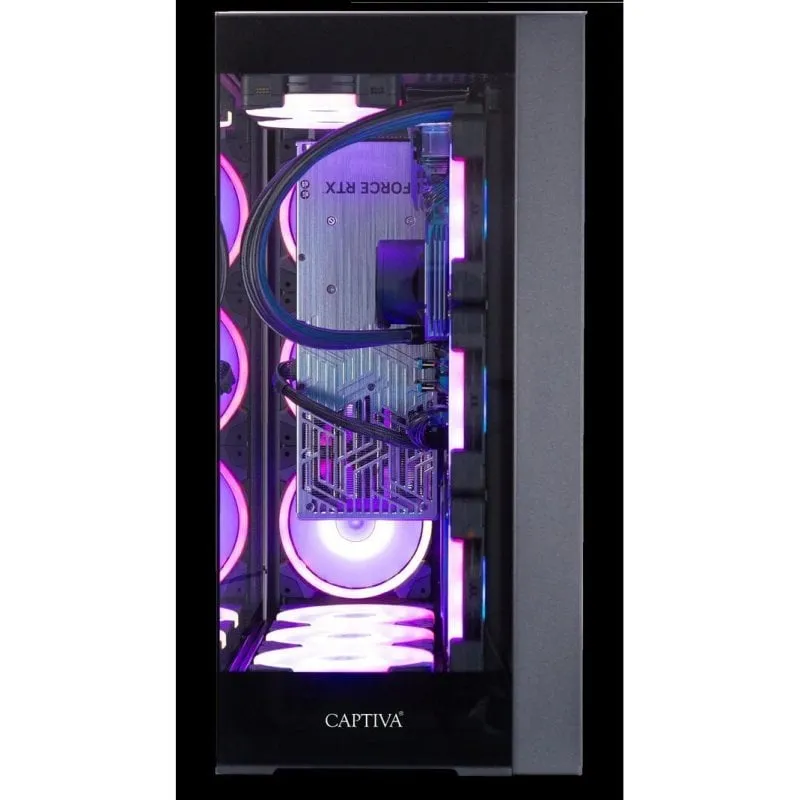 PC fisso Captiva 99736 AMD Ryzen 9 9950X 64GB 2TB SSD Radeon RX 9070 XT WiFi6 RGB