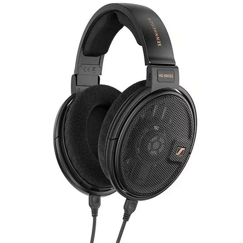 Auricolari Sennheiser HD 660 S2 cablati circumaurali aperti Hi-Fi neri