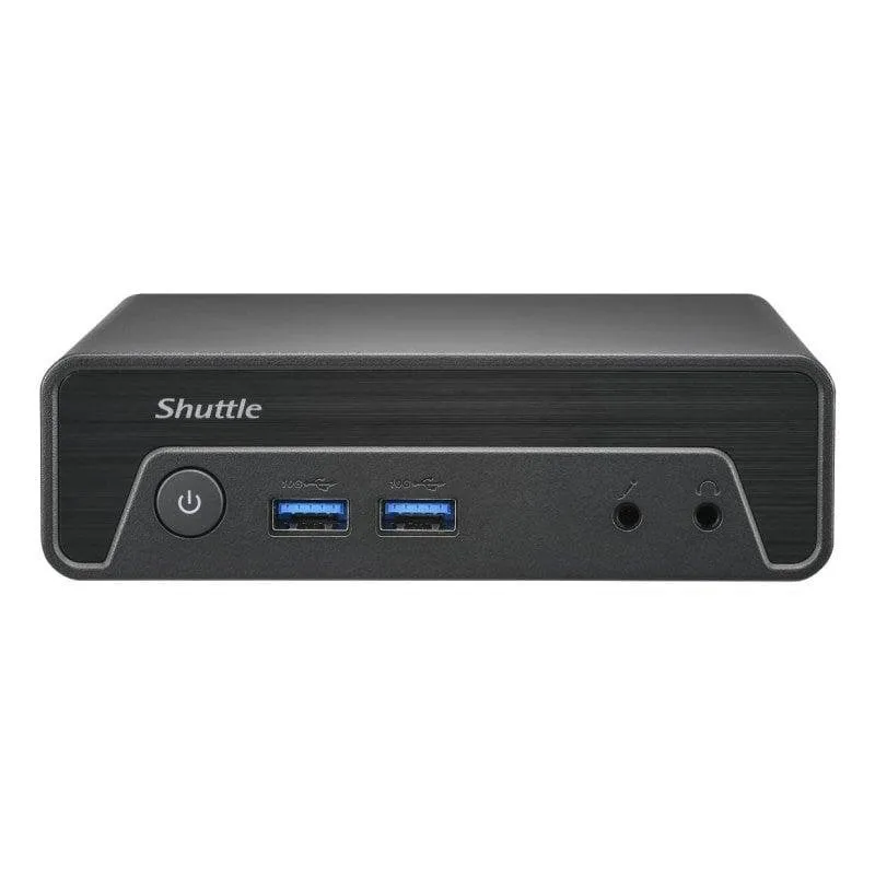 Mini PC Shuttle NE1010BA Intel N100 8GB 128GB SSD UHD Graphics Windows 11 Pro Wi-Fi 6