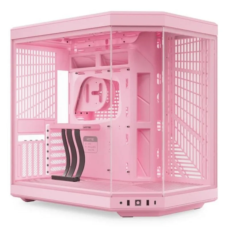 Torre ATX Hyte Y70 Matcha Milk Rosa Vetro Temperato USB-C 11 slot