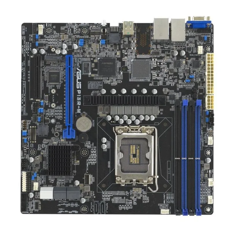 Schede Madri ASUS P13R-M Intel C262 LGA1700 DDR5 Micro ATX Dual LAN M.2 SATA III
