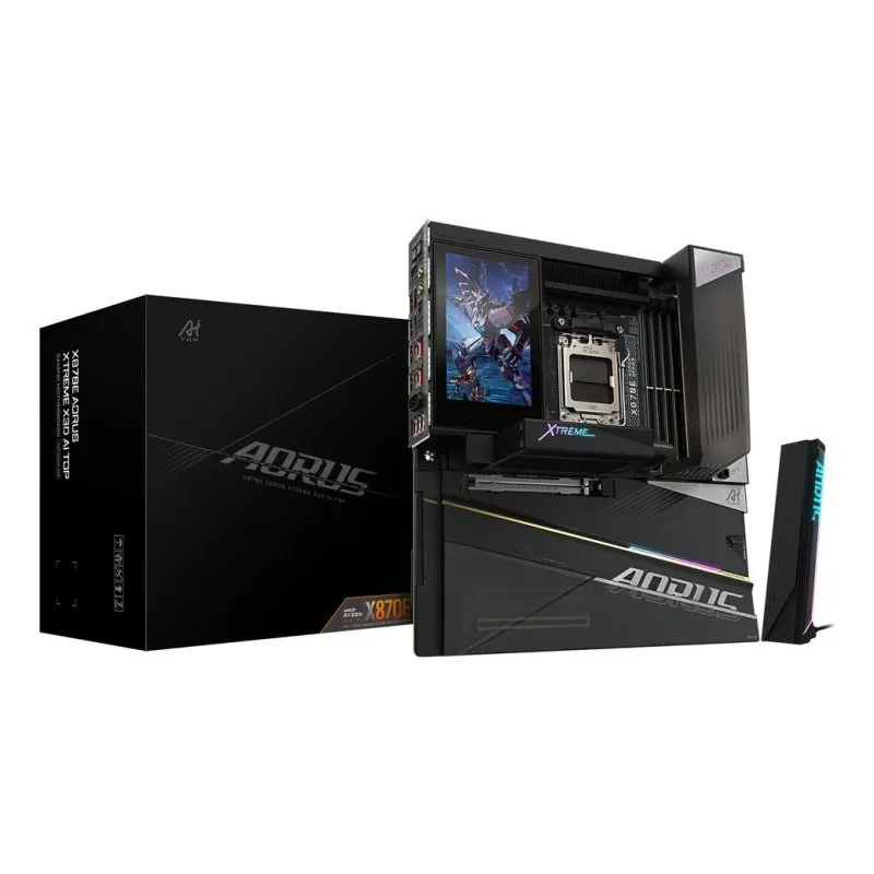 Schede Madri Gigabyte X870E AORUS XTREME X3D X870E AM5 DDR5 E-ATX WiFi 7 10GbE USB4 RGB