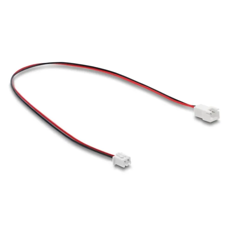 Cavo prolunga Delock 90762 2 pin 30 cm PVC nero rosso bianco