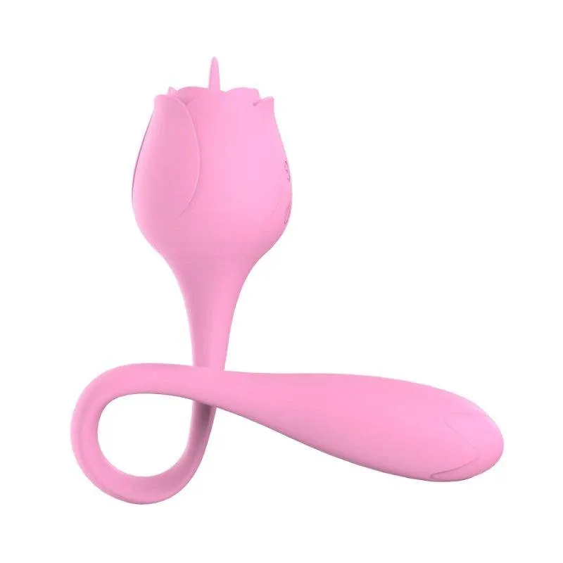 Vibratore Do You Erotic Rosa 2 in 1 Licking 20 Modalità IPX7 Flessibile