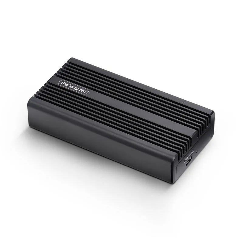 Box SSD Esterno StarTech 1USB4-NVME-ENCLOSURE M.2 Alluminio Nero USB4 Thunderbolt