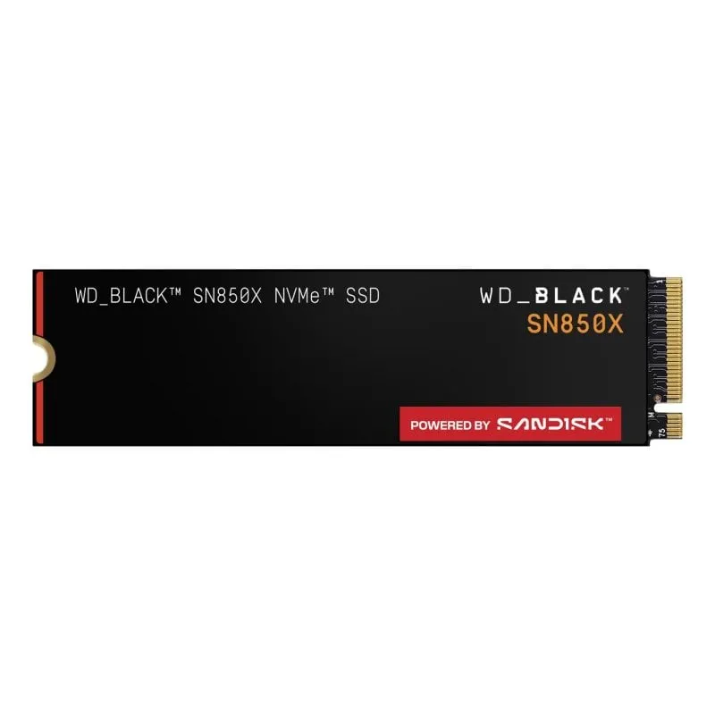 Disco Duro WD Black SN850X 4TB SSD M.2 7300MB/s con Dissipatore