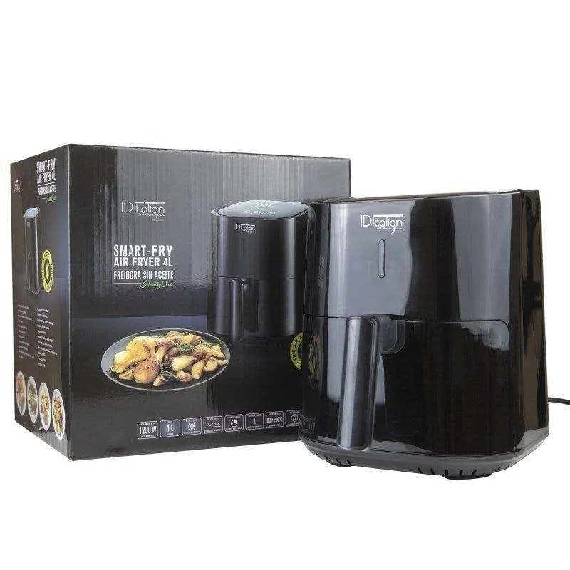 Friggitrice ad Aria Italian Design 4 L con Programmi Preimpostati
