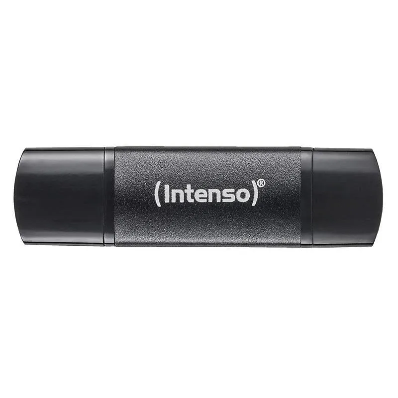 Chiavetta USB Intenso 3544492 256GB USB-A USB-C alluminio nero