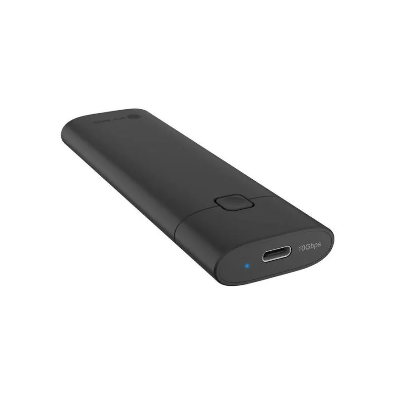 Box esterno Icy Box Spade Case 1806 M.2 NVMe Alluminio Nero USB-C Hot-Swap