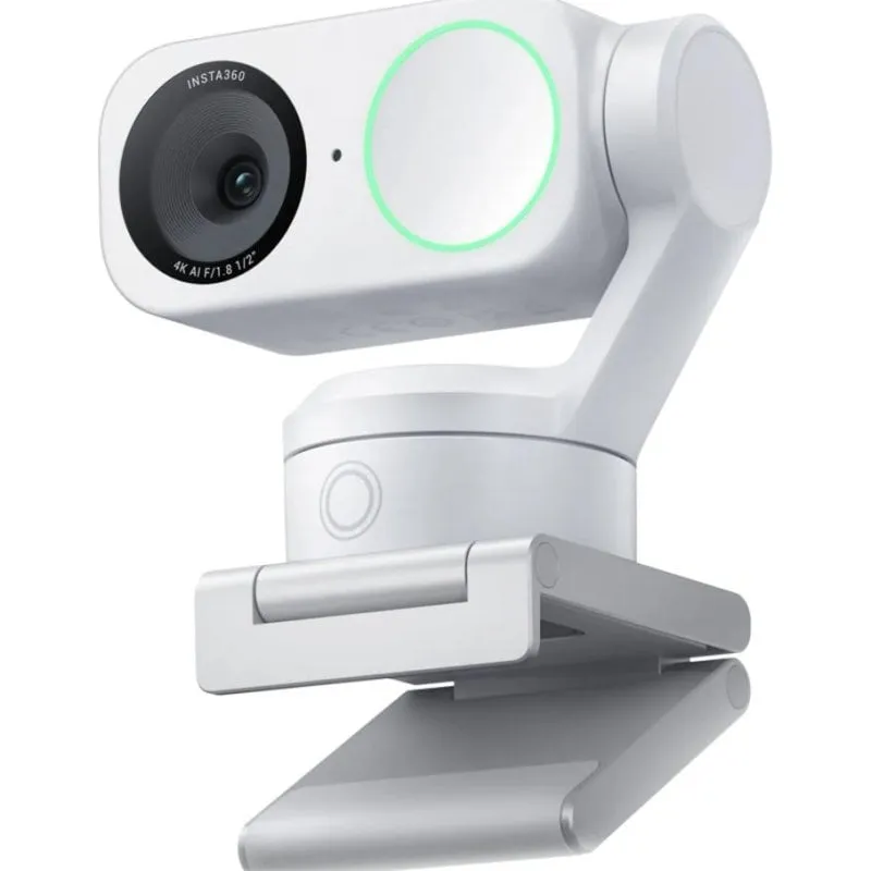 Webcam Insta360 Link 2 Arctic White 4K Ultra HD Autofocus Zoom 4x USB-C