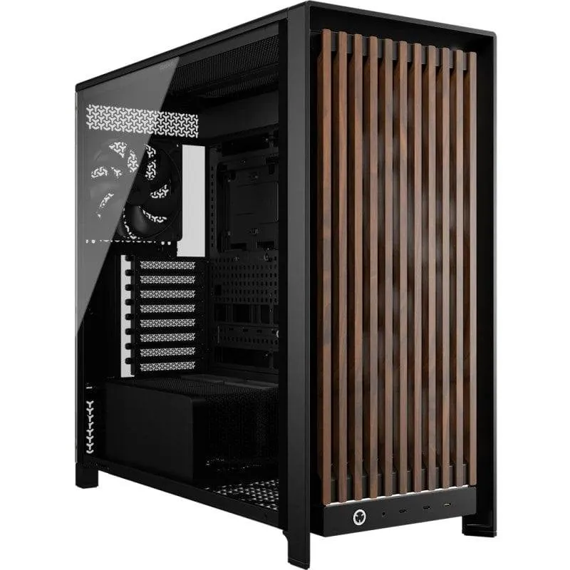 Case PC Corsair Frame 5000D Wood RS Midi Tower Nero Noce