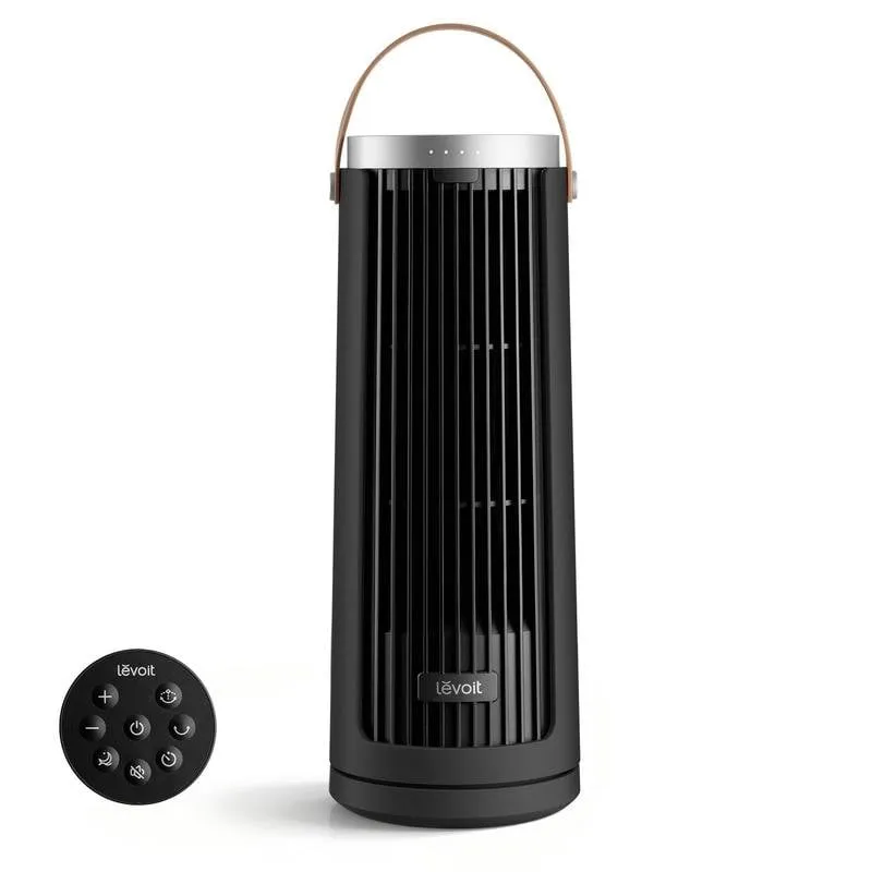 Ventilatore a Colonna Levoit Windi Mini 7,5W 5 Velocità Motore DC Silenzioso Telecomando Timer