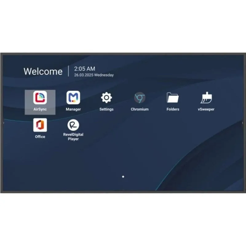 Monitor PC Viewsonic CDE6514-2C 65" UltraHD 4K 60Hz LCD WiFi Android 14 Altoparlanti