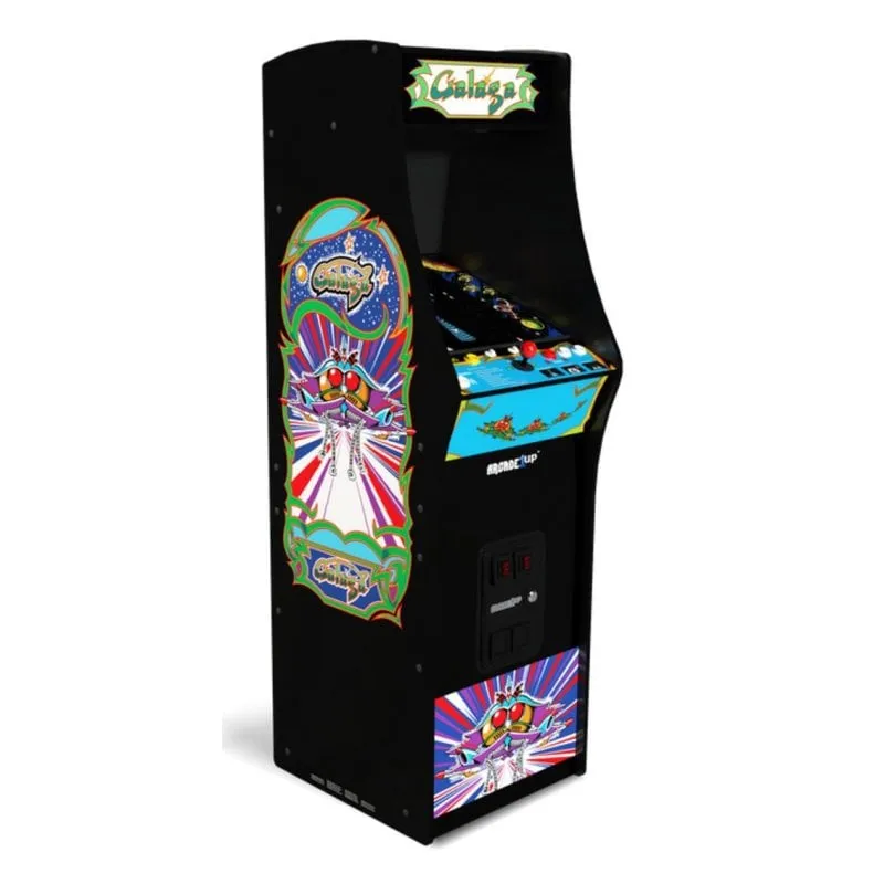 Cabina arcade Arcade1Up Galaga Deluxe 14 giochi schermo 17 pollici WiFi