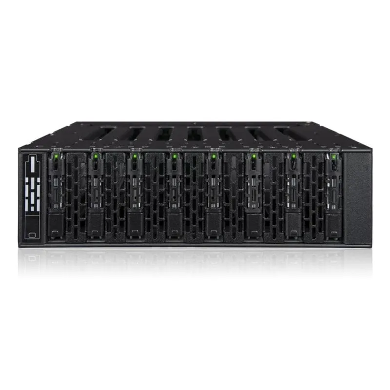Caja PC ICY DOCK MB873MP-B V2 5.25 Metallo Nero 8 bay Ventole