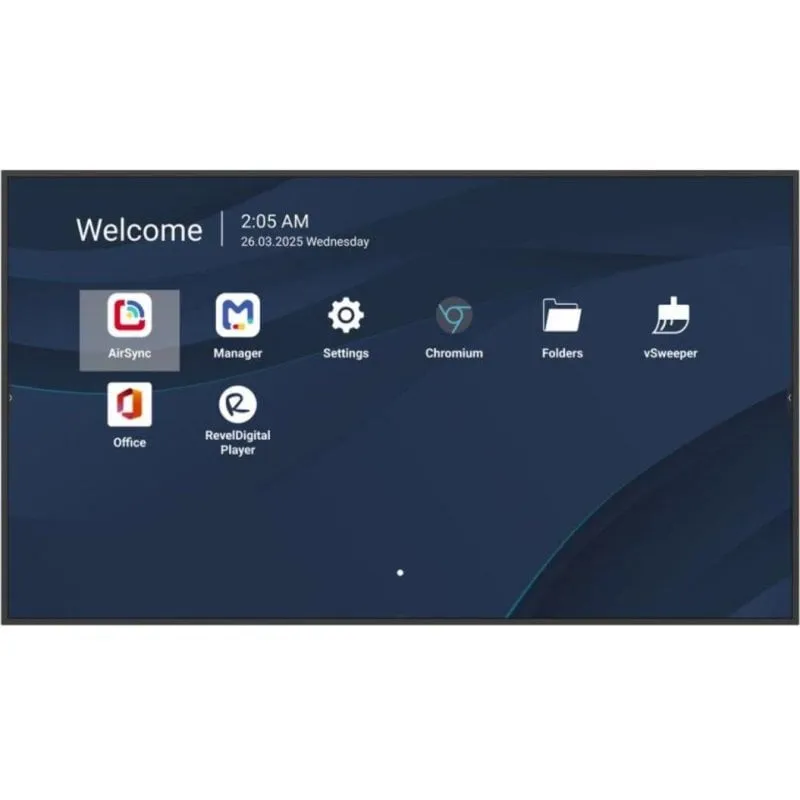 Monitor PC ViewSonic CDE5514-2C 55" UltraHD 4K 60Hz IPS WiFi Android 14 ProAV