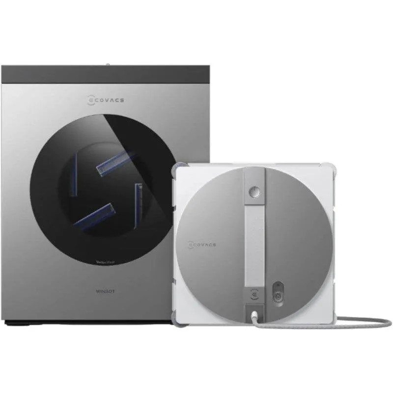 Robot lavavetri Ecovacs WINBOT W3 Omni Stazione multifunzione App