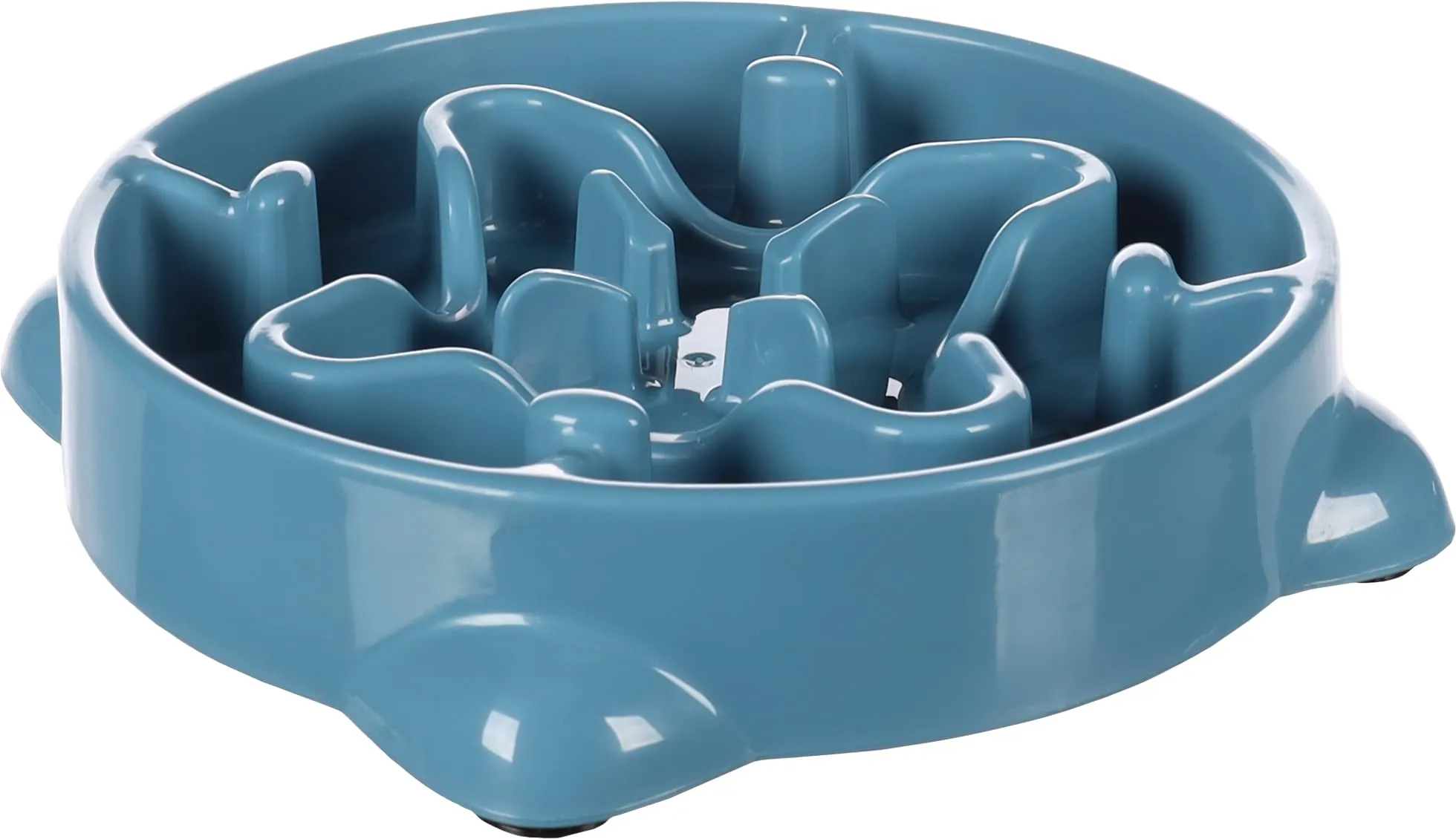 Flamingo Ciotola per Cani Anti Ingozzamento Bento 800ml - 24x4,5cm - Ciotola per alimentazione lenta - Base antiscivolo- Favorisce un'alimentazione e una digestione lenta