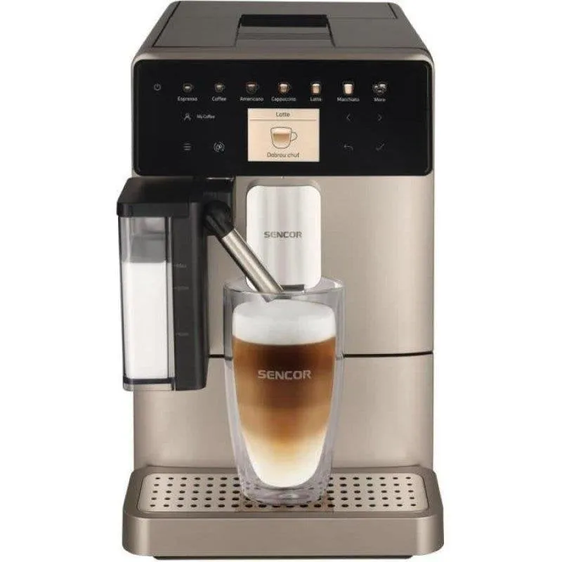 Caffettiera Espresso Automatica Sencor SES 9350CH 19 bar Macina Inox LCD