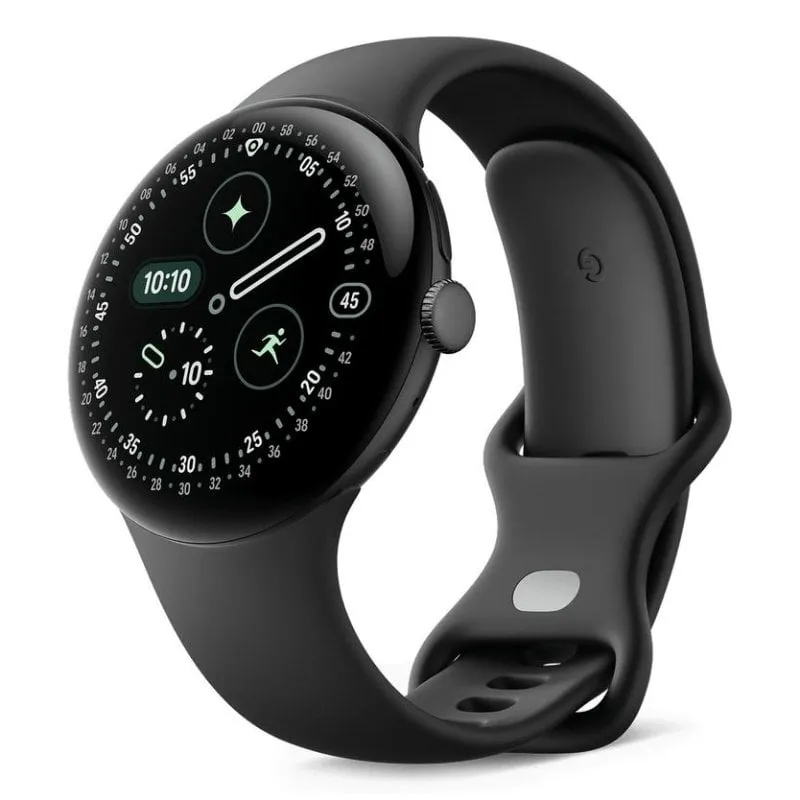 Google Pixel Watch 4 4G LTE eSIM Bluetooth GPS NFC 45mm AMOLED Nero S/L IP68 SpO2